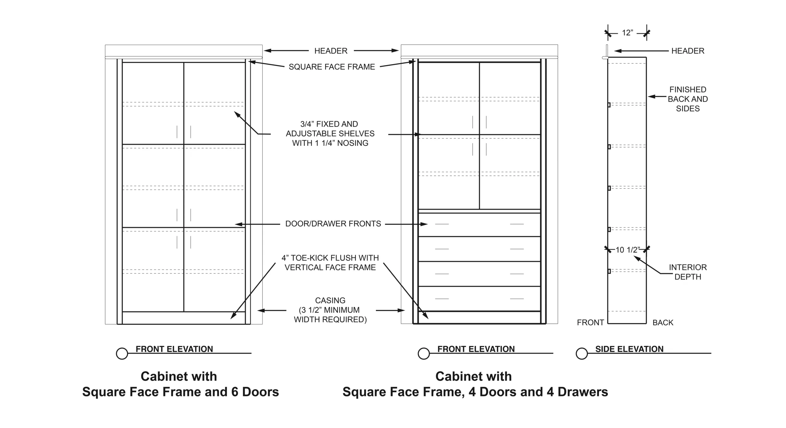 Hidden Door Cabinet
